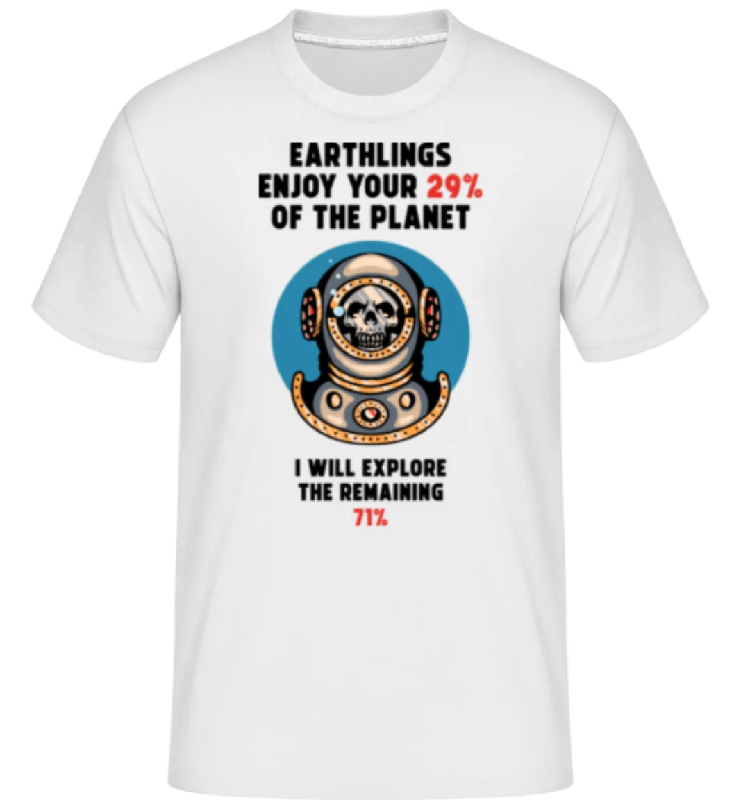 Earthlings Enjoy Your 29% · Shirtinator Männer T-Shirt günstig online kaufen