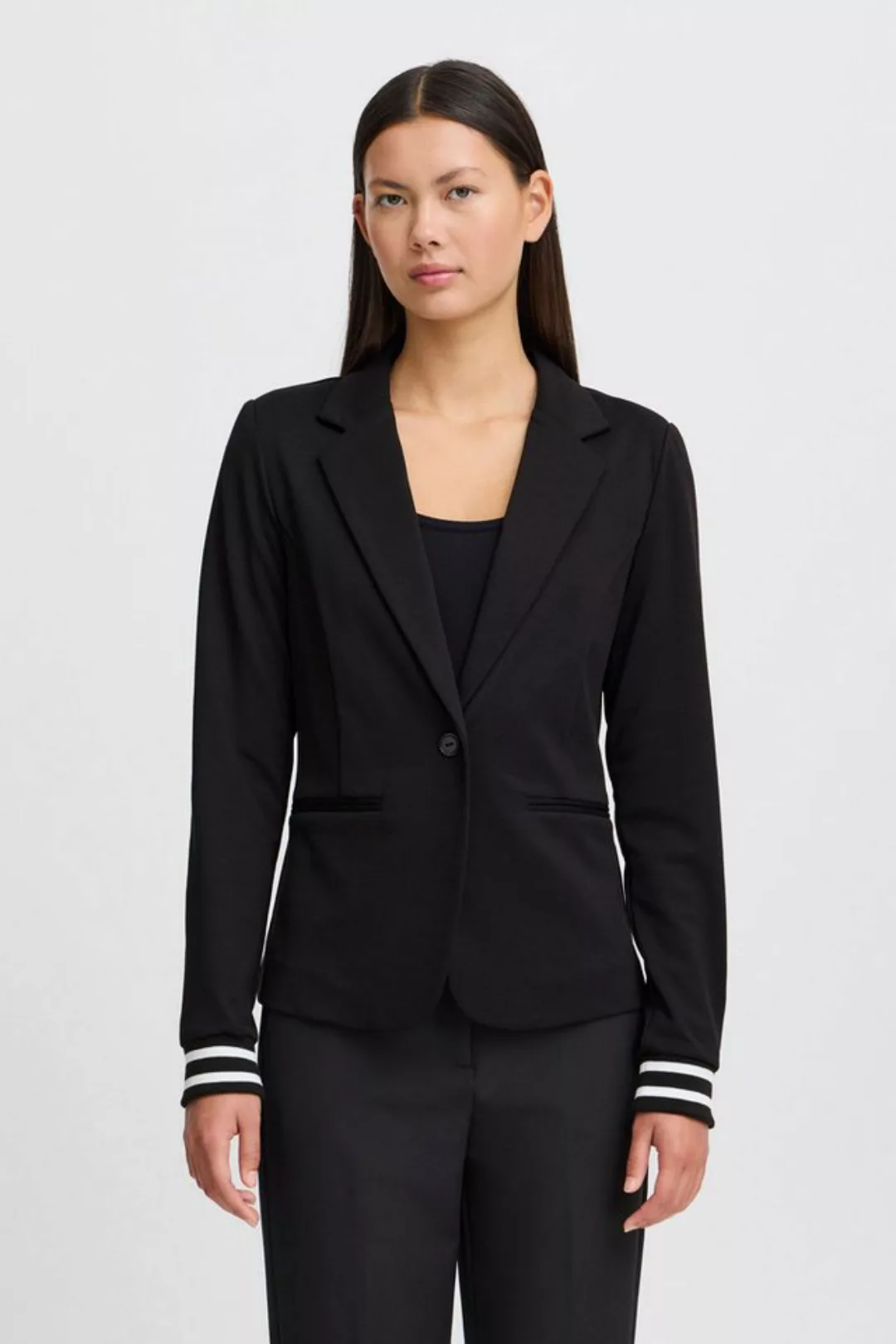 Ichi Kurzblazer IXKATE CUFF BL modischer Damen Kurzblazer günstig online kaufen