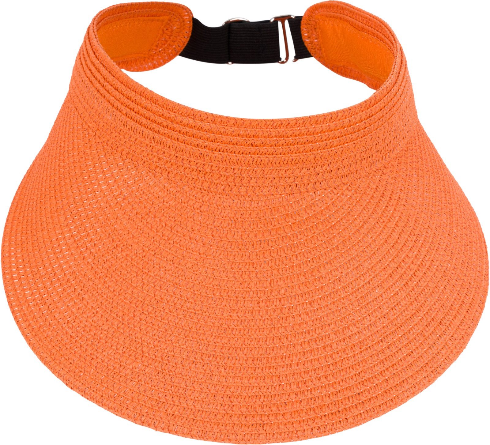 styleBREAKER Visor Papierstroh Visor Cap Einfarbig günstig online kaufen