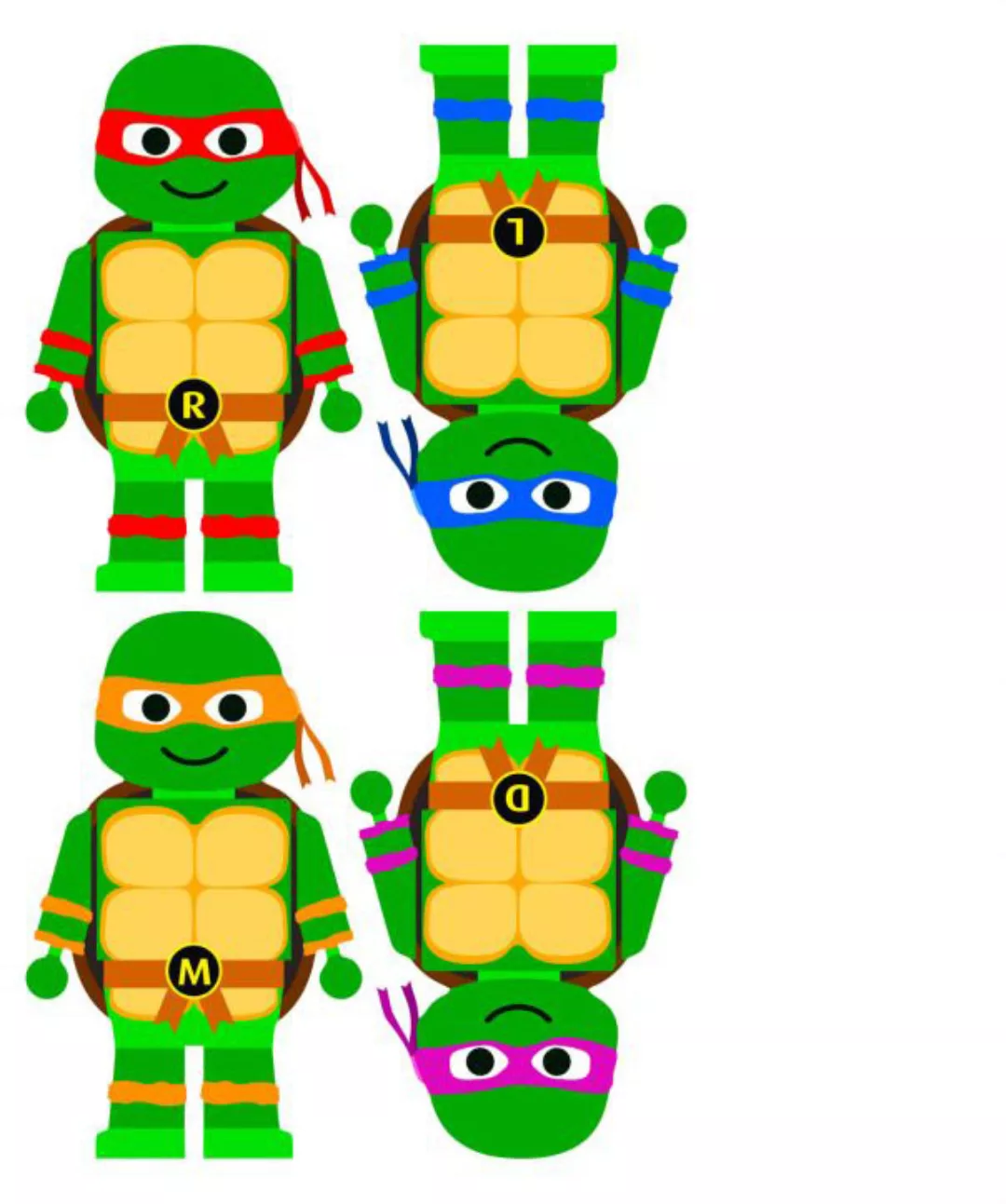 Wall-Art Wandtattoo "Teenage Mutant Ninja Turtles", (1 St.) günstig online kaufen