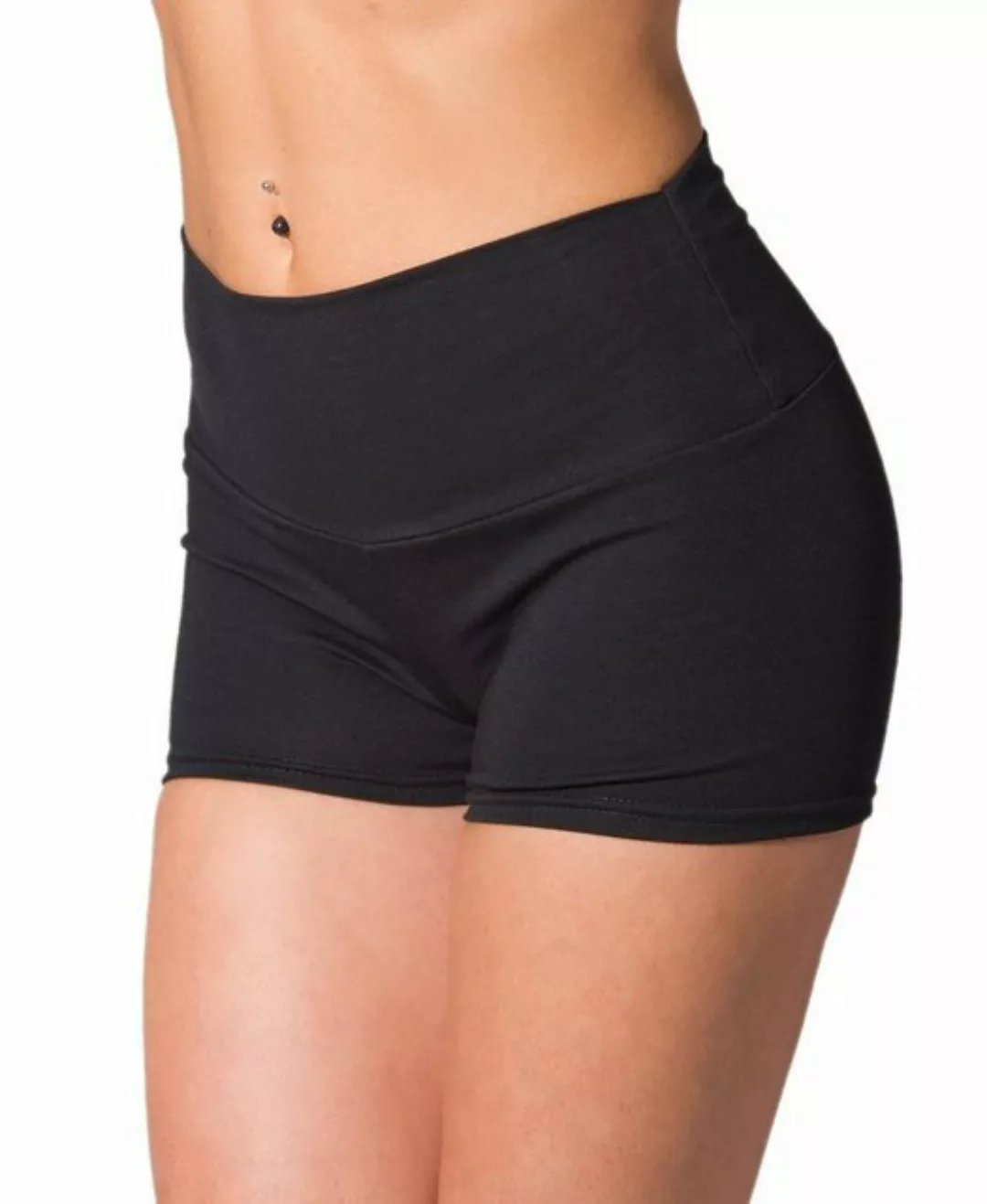 Alkato Yogashorts Alkato Damen Shorts mit Hohem Bund Hotpants Radlerhose Lo günstig online kaufen