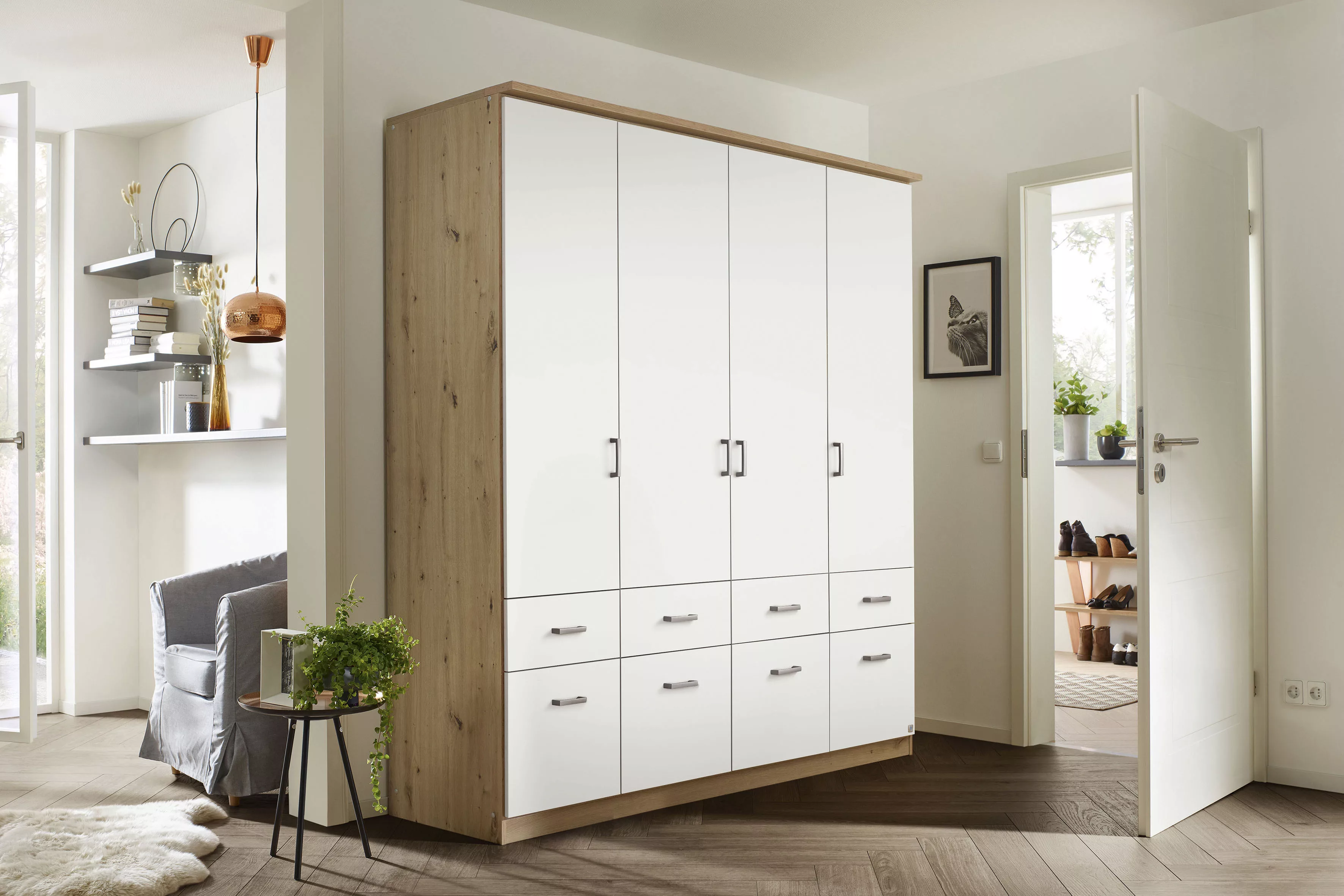 rauch Kleiderschrank "Kleiderschrank Schrank Garderobe deckenhoher Schrank günstig online kaufen