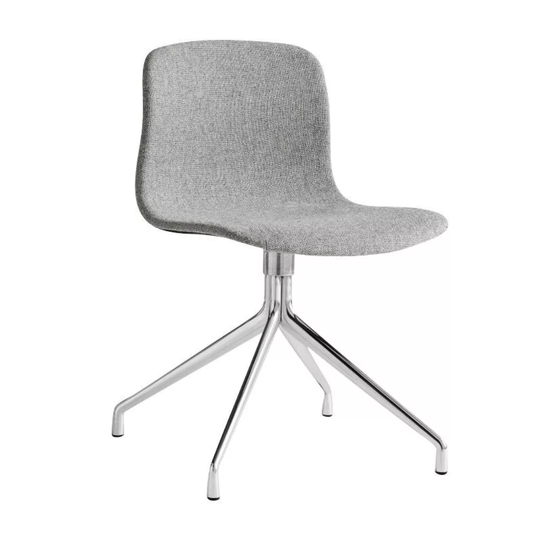 HAY - About a Chair AAC 11 Drehstuhl gepolstert - grau/Stoff Kvadrat Hallin günstig online kaufen
