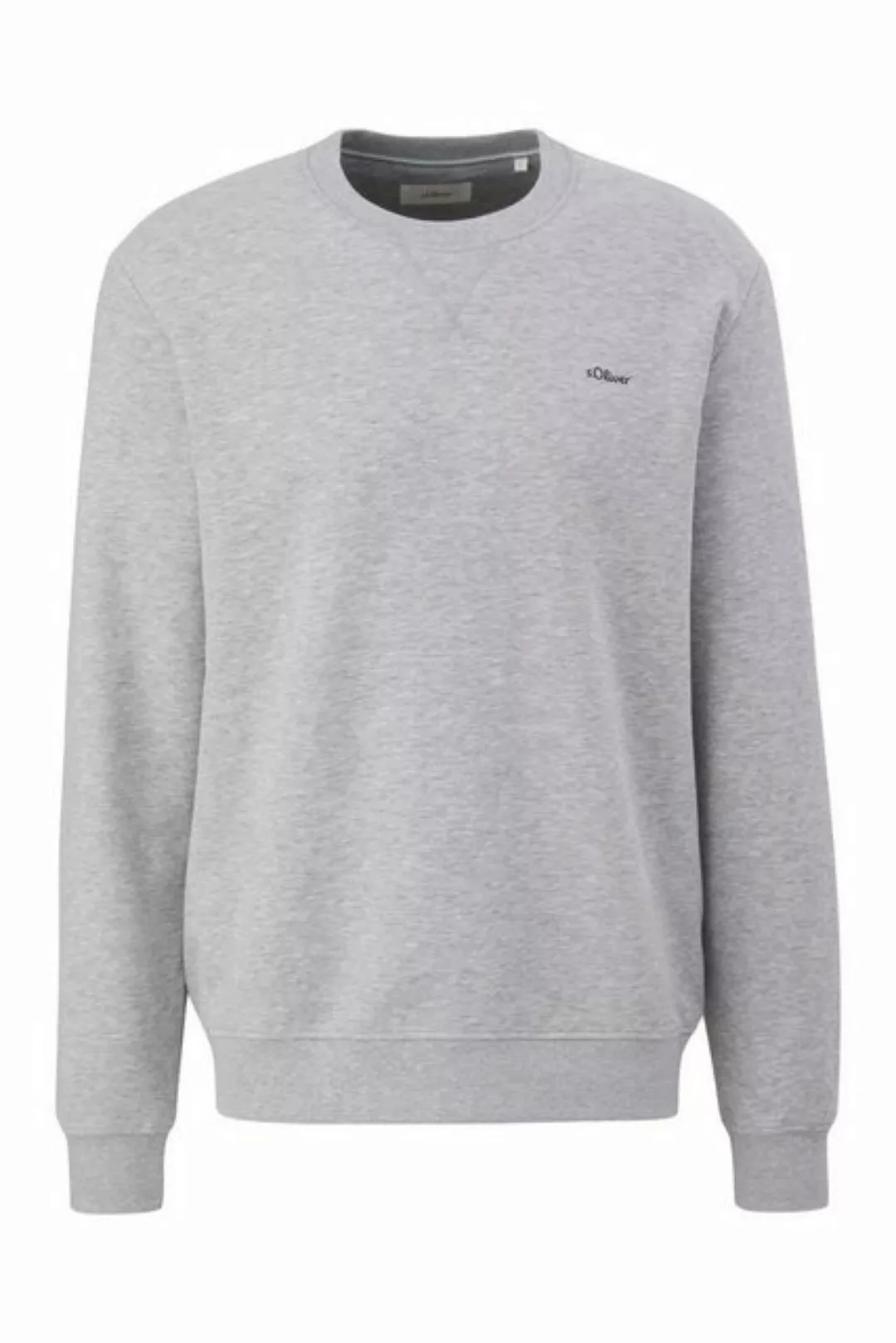 s.Oliver Sweatshirt Casual (1-tlg) Rundhals, Langarm, Logo, Rippbündchen günstig online kaufen