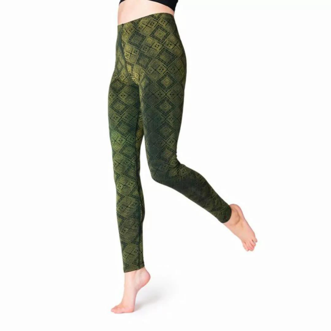 PANASIAM Leggings Unikat Batik Leggings mit orientalischem Muster Goa Hose günstig online kaufen