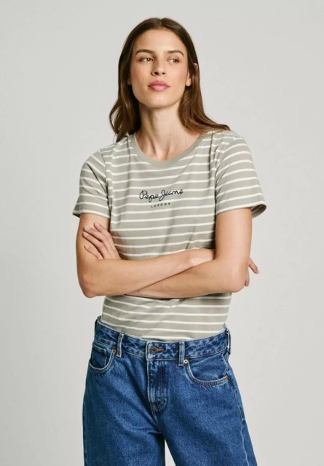 Pepe Jeans T-Shirt Elba (1-tlg) Plain/ohne Details günstig online kaufen