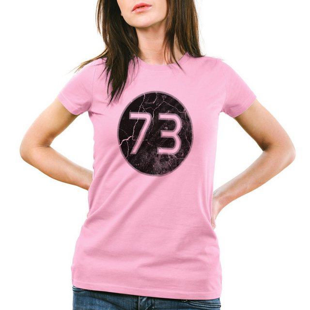 style3 T-Shirt 73 Sheldon Lieblingszahl the big bang theory sheldon cooper günstig online kaufen