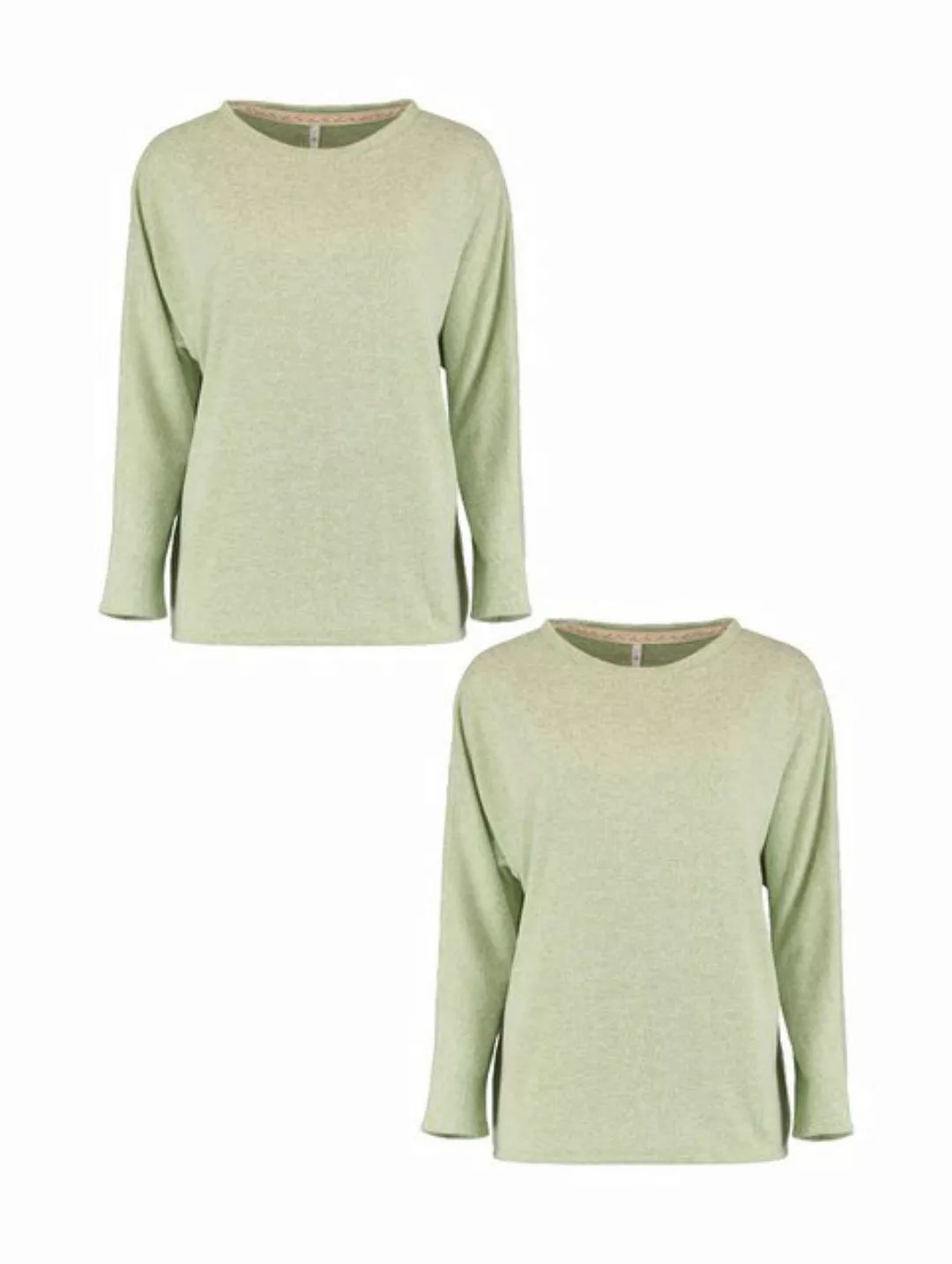 HaILY’S T-Shirt Shirt 2er-Set Langarm Rundhals lockeres Oberteil (2-tlg) 68 günstig online kaufen