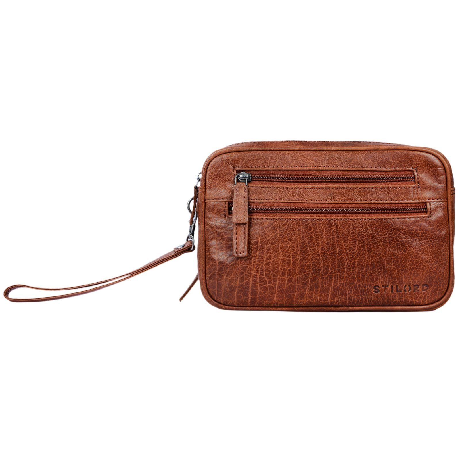 STILORD Handtasche "Nero" Vintage Handgelenktasche Clutch günstig online kaufen