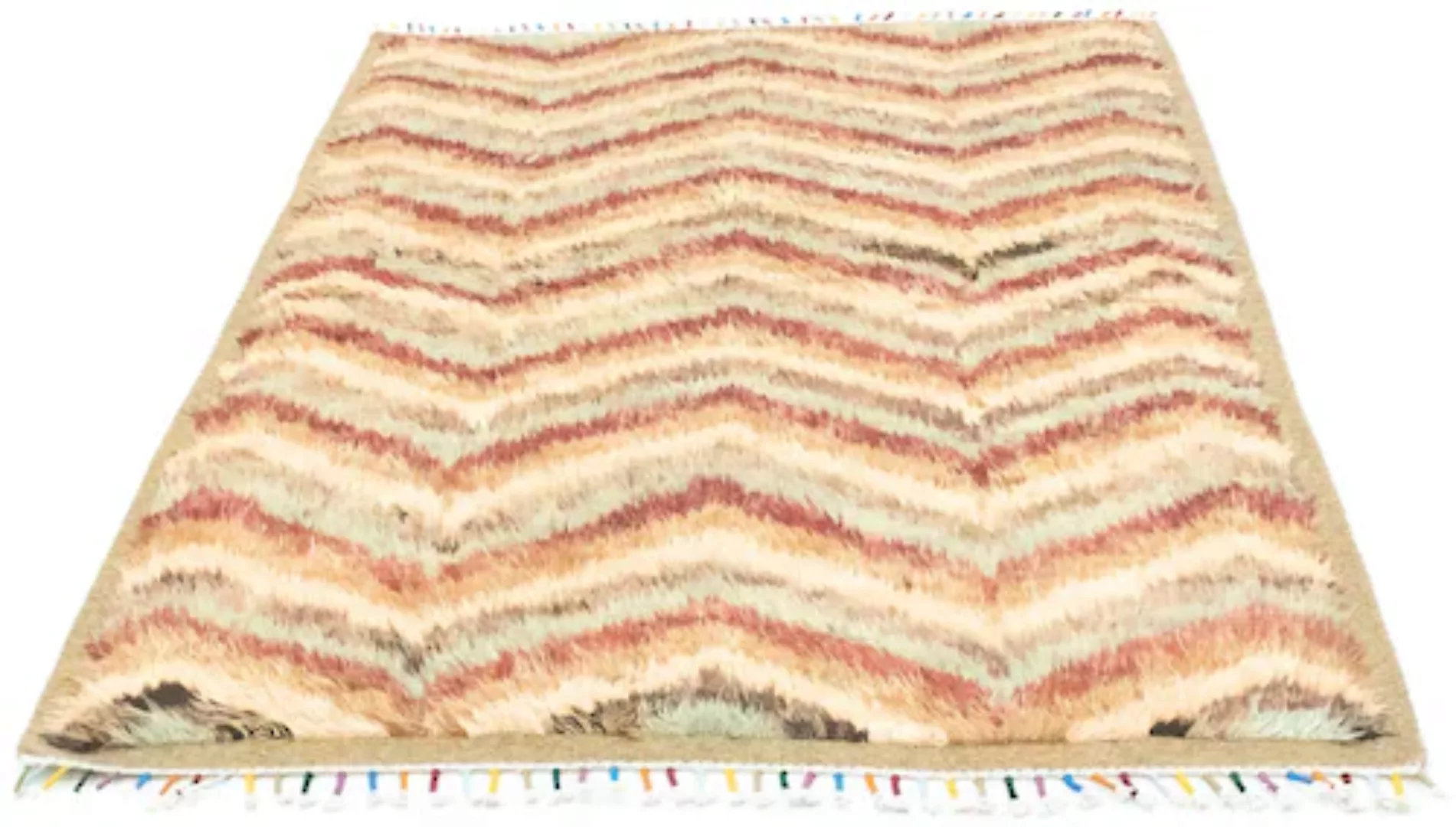morgenland Wollteppich »Berber Teppich handgeknüpft mehrfarbig«, rechteckig günstig online kaufen