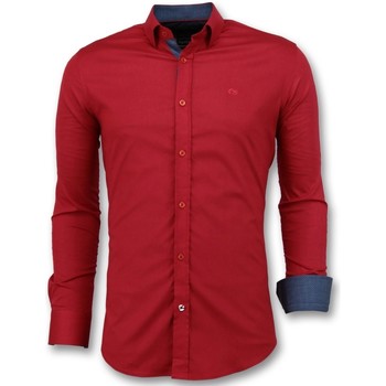 Tony Backer  Hemdbluse Italienische Business Bluse günstig online kaufen