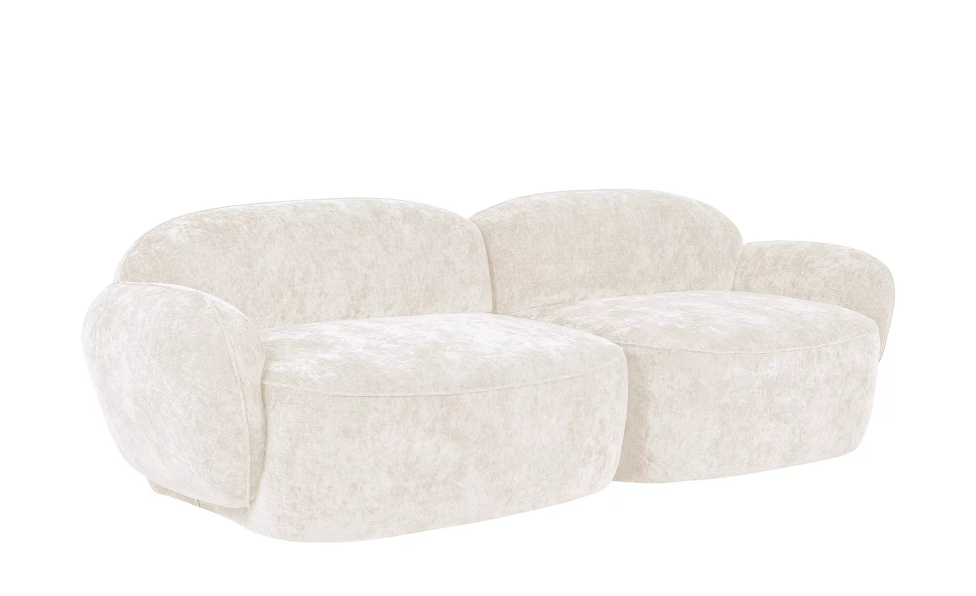 SOHO Sofa 3-sitzig  Bubble ¦ creme ¦ Maße (cm): B: 236 H: 80 T: 104 Polster günstig online kaufen