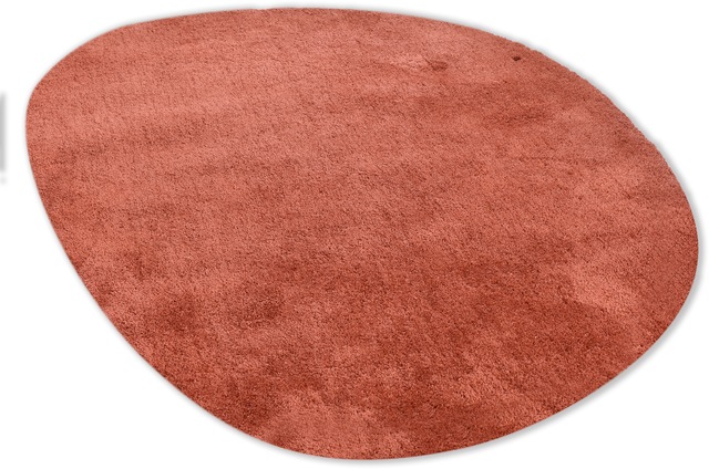 TOM TAILOR HOME Hochflor-Teppich »Shaggy Teppich Cozy«, oval, Uni Farben, a günstig online kaufen