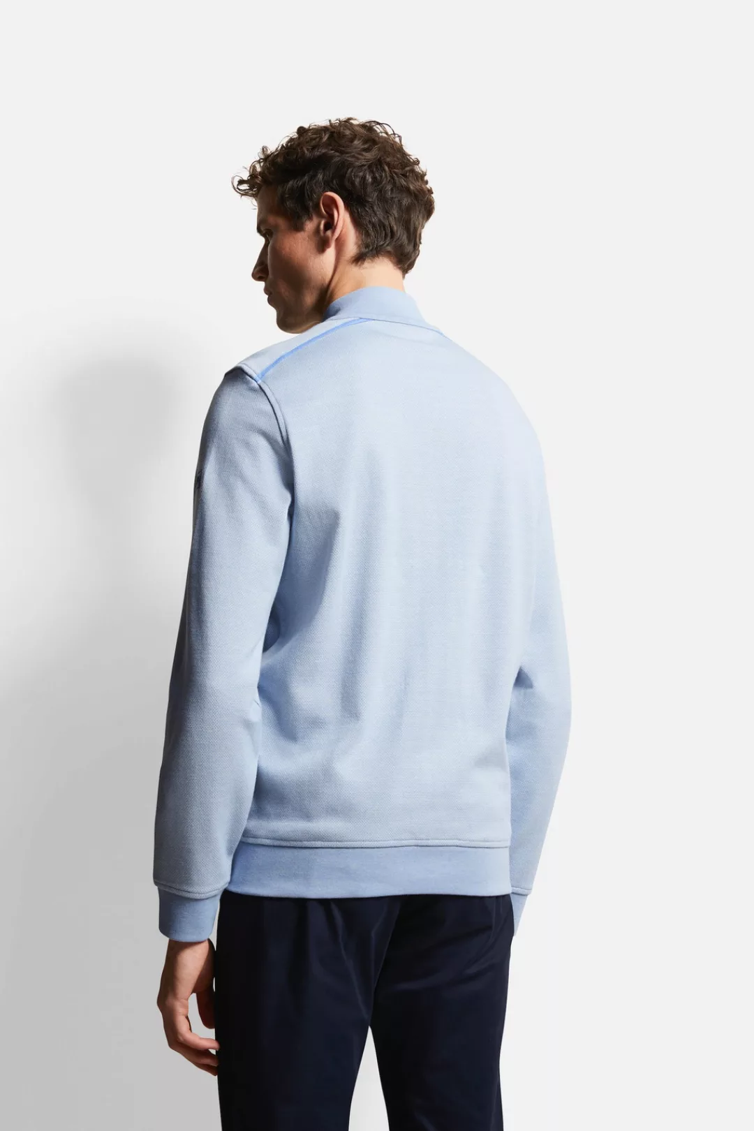 bugatti Sweatshirt, mit Collegekragen günstig online kaufen