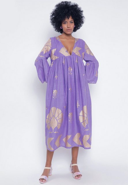 YC Fashion & Style Sommerkleid Glamouröses Maxikleid aus 100 % Baumwolle Ba günstig online kaufen