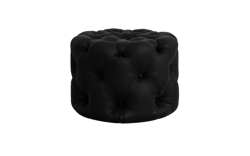 Places of Style Hocker "FOLLINA", Polsterhocker mit klassischer Chesterfiel günstig online kaufen