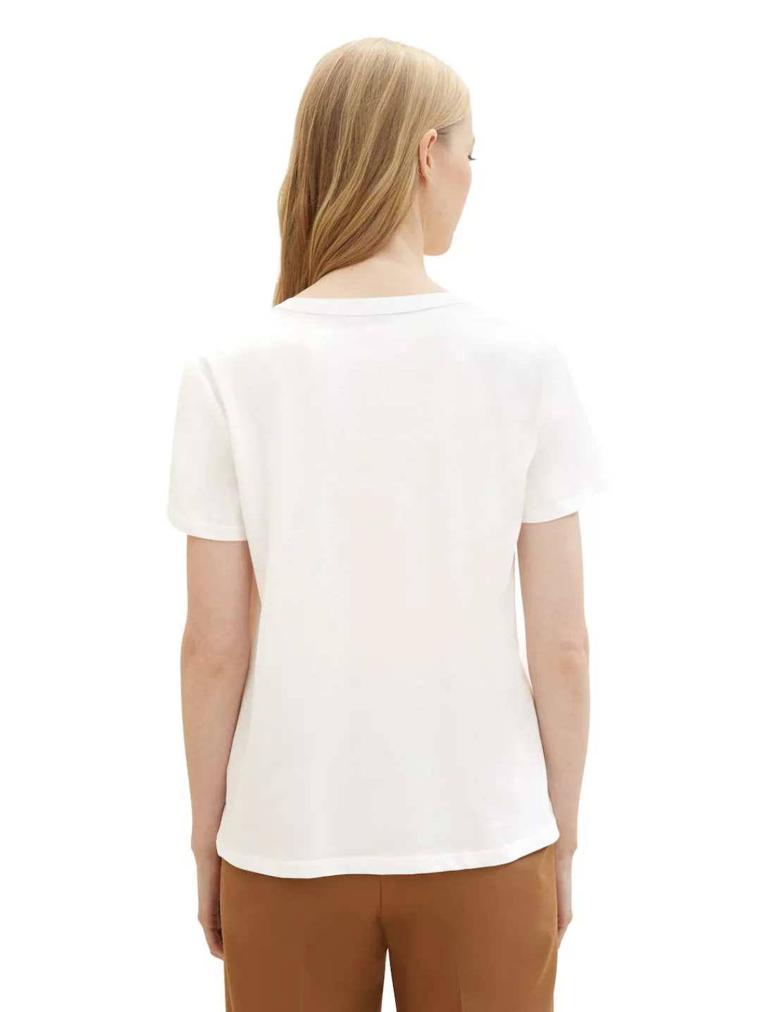 TOM TAILOR T-Shirt mit Henley-Ausschnitt günstig online kaufen