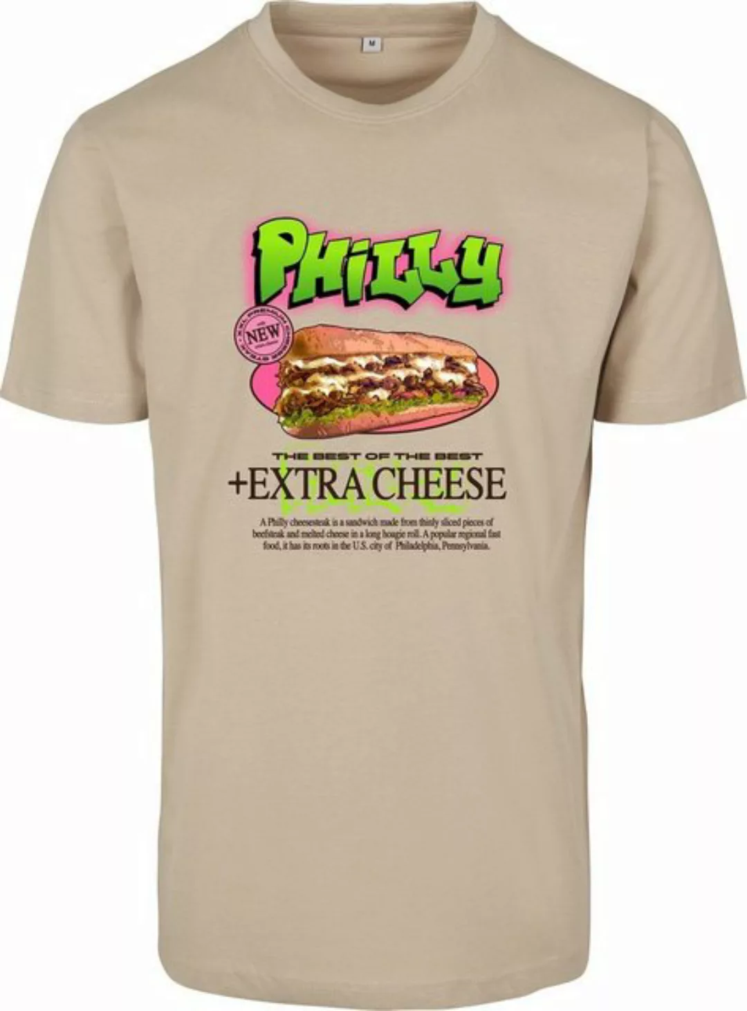 MisterTee T-Shirt "MisterTee Herren Philly Sandwich Tee" günstig online kaufen