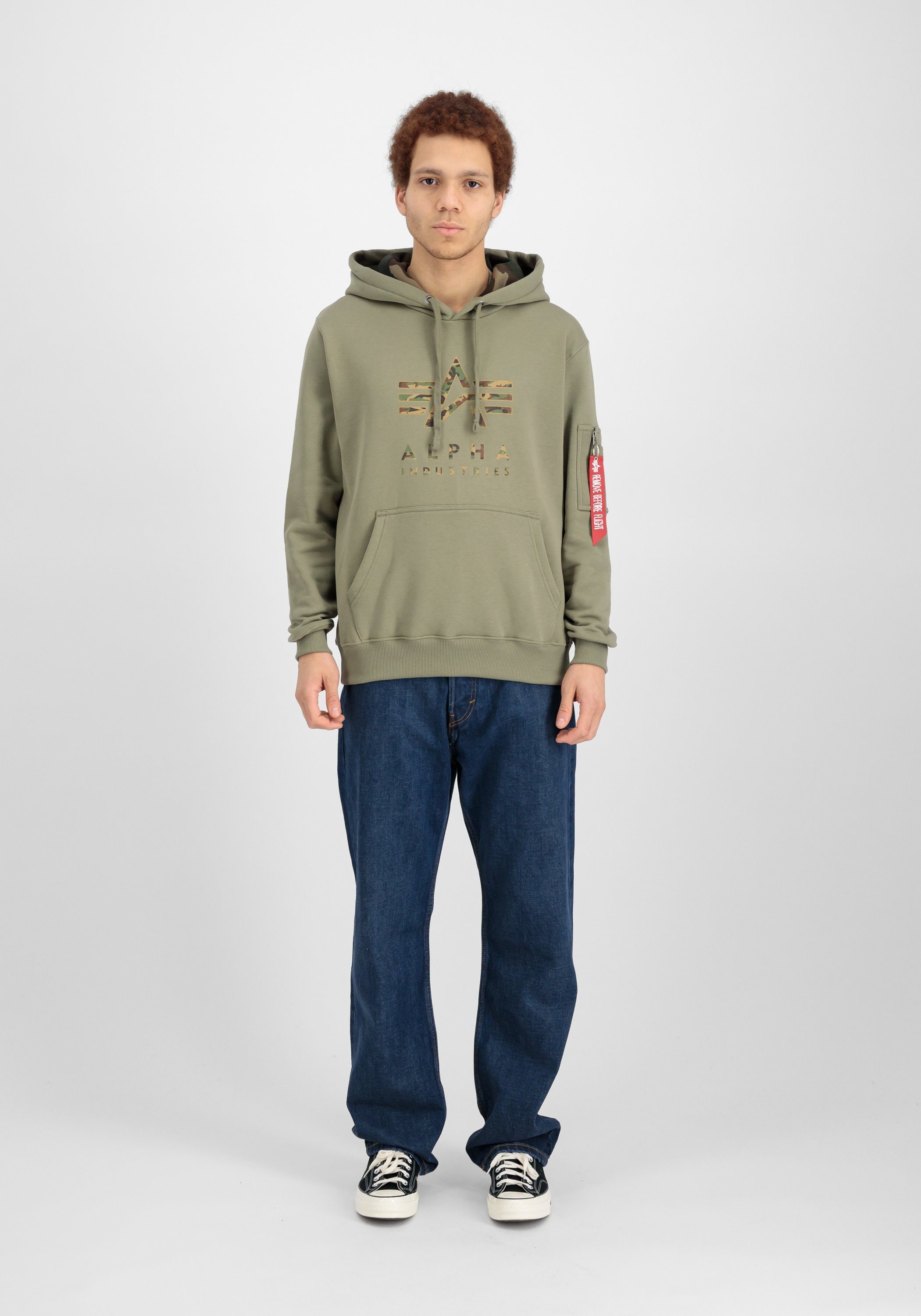 Alpha Industries Hoodie "Camo TPU Hoodie Kapuzensweatshirt" günstig online kaufen