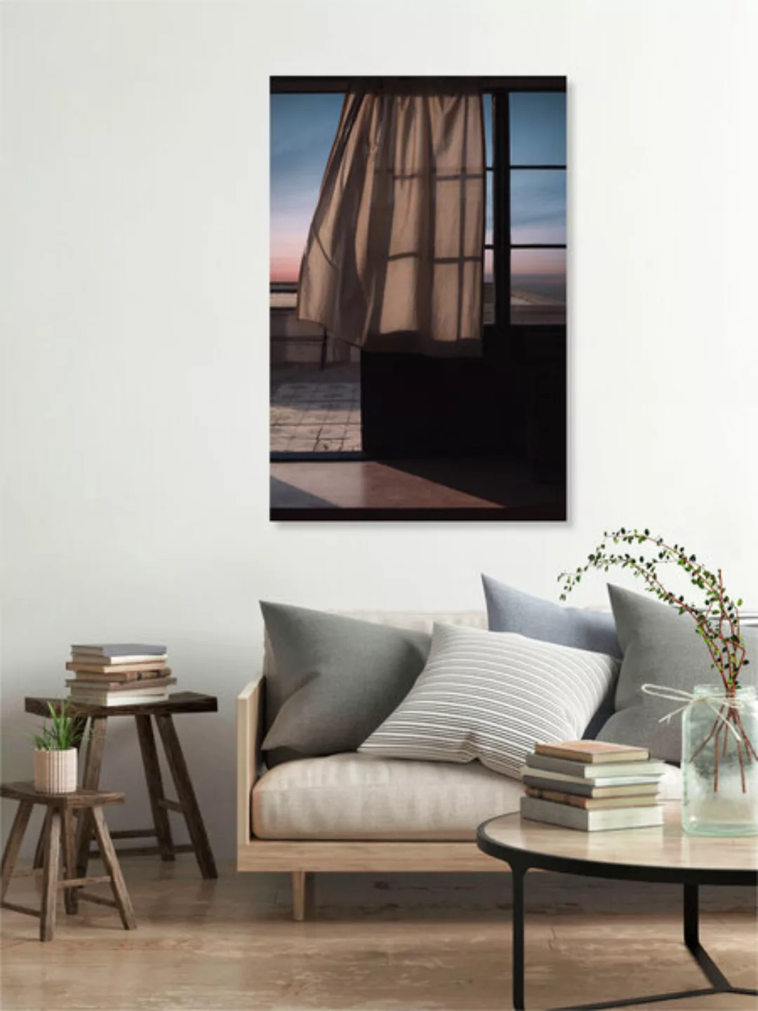 Poster / Leinwandbild - Moon Shadows günstig online kaufen