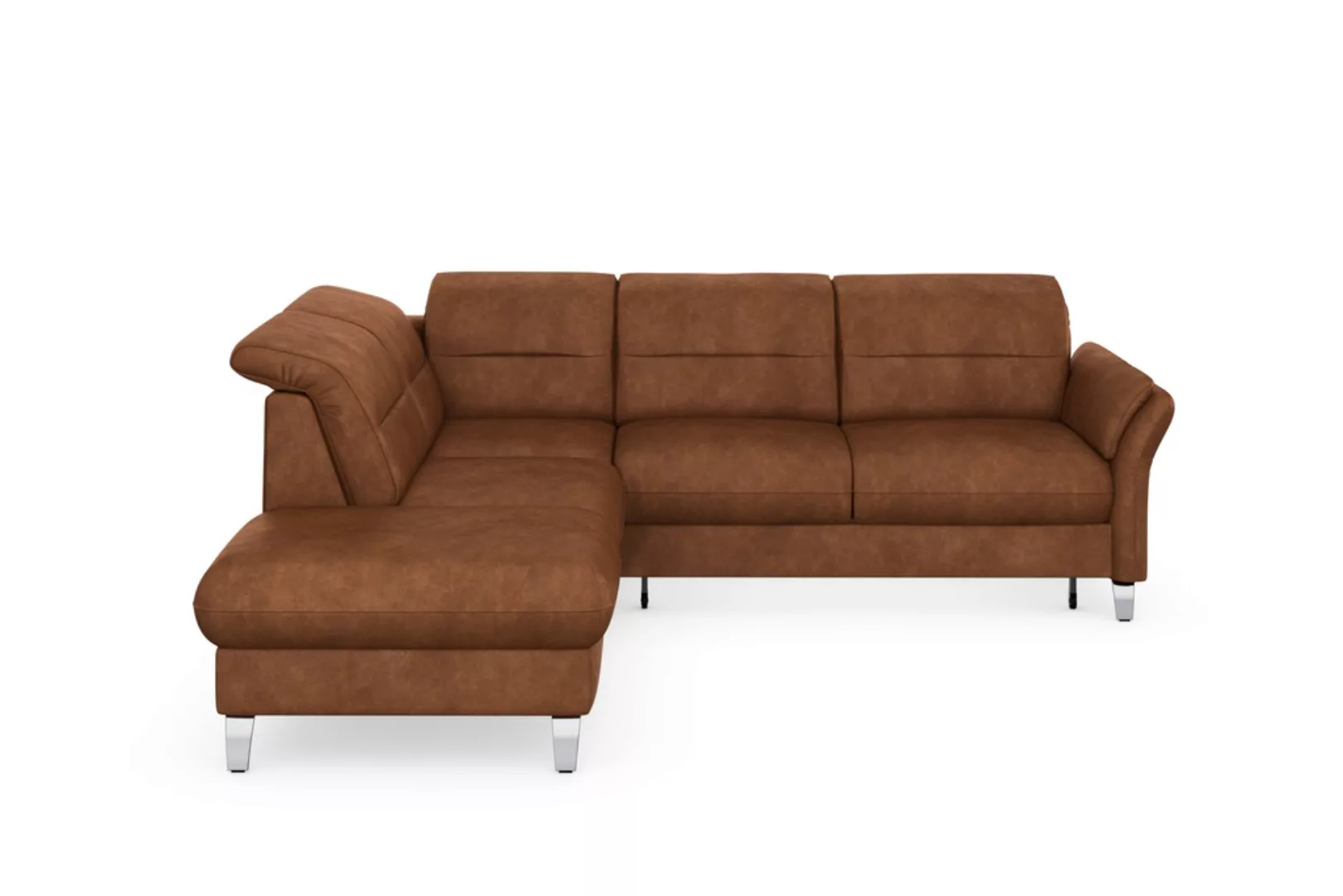 sit&more Ecksofa Grenoble L-Form mit Federkern, wahlweise mit Bettfunktion, günstig online kaufen