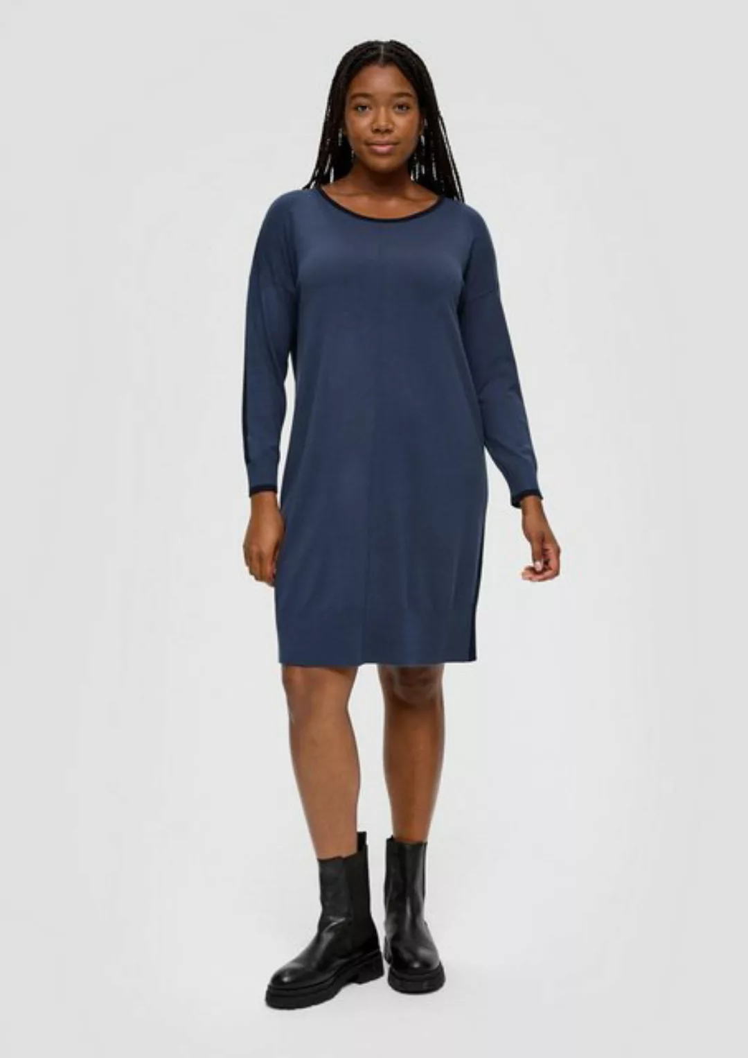 TRIANGLE Jerseykleid mit vertikalem Naht-Design günstig online kaufen