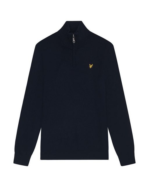 Lyle & Scott Stehkragenpullover Herren, Merinowolle, 1/4 Zip günstig online kaufen