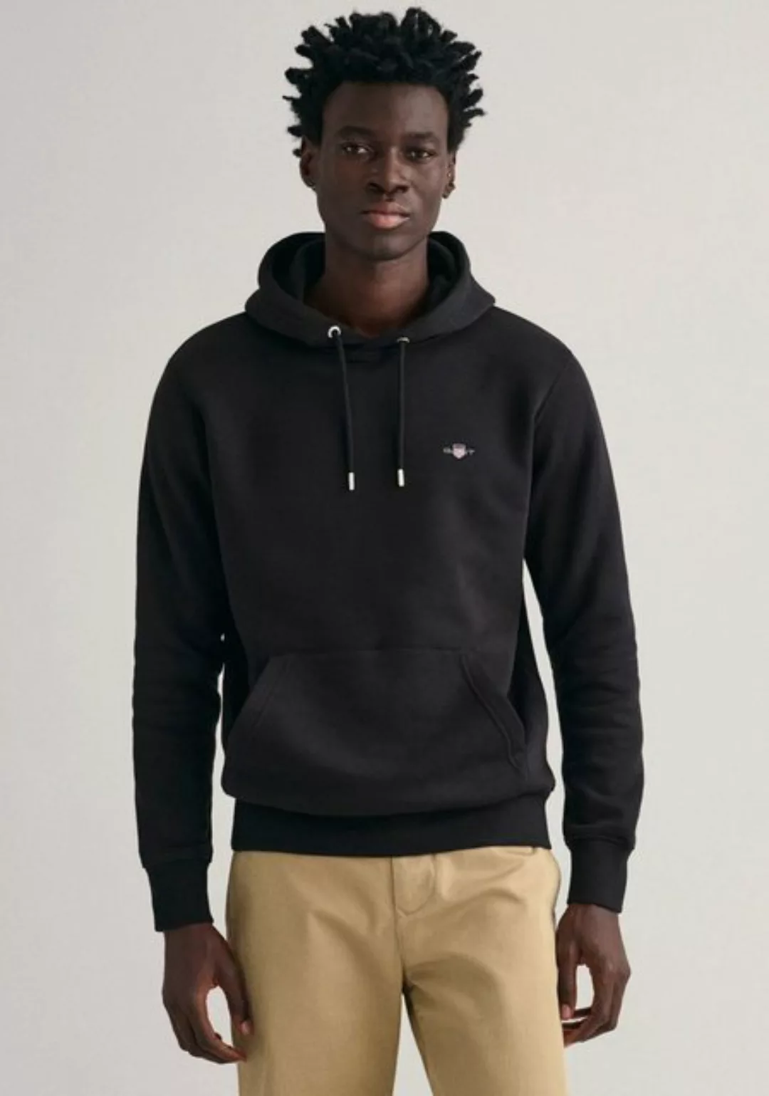 Gant Hoodie "REG SHIELD HOODIE", mit Logostickerei auf der Brust günstig online kaufen