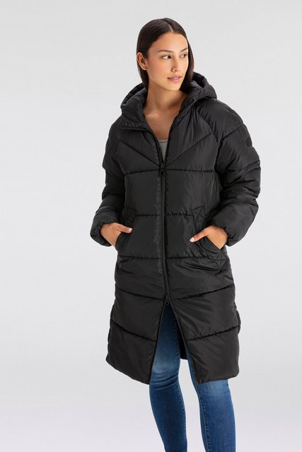 ONLY Steppmantel "ONLAMAND LONG PUFFER COAT CS OTW", mit Kapuze und praktis günstig online kaufen