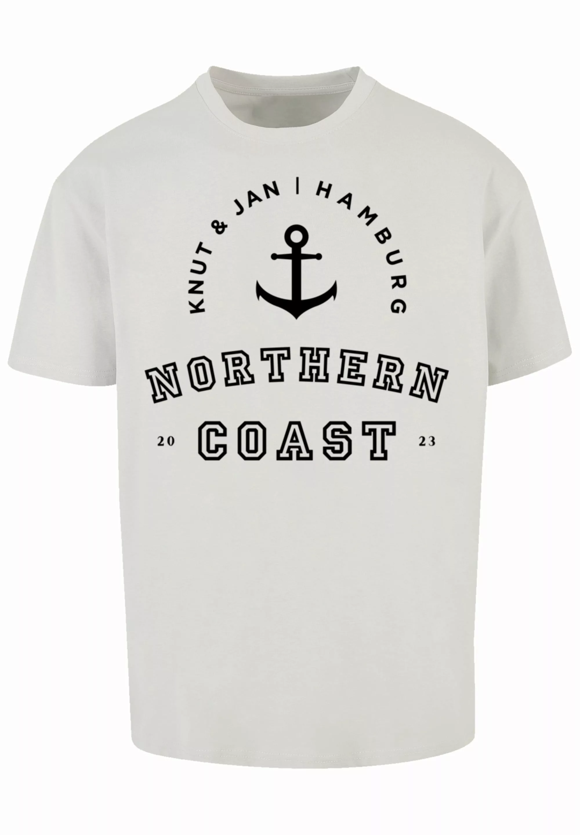 F4NT4STIC T-Shirt "Northern Coast Nordsee Knut & Jan Hamburg", Print günstig online kaufen