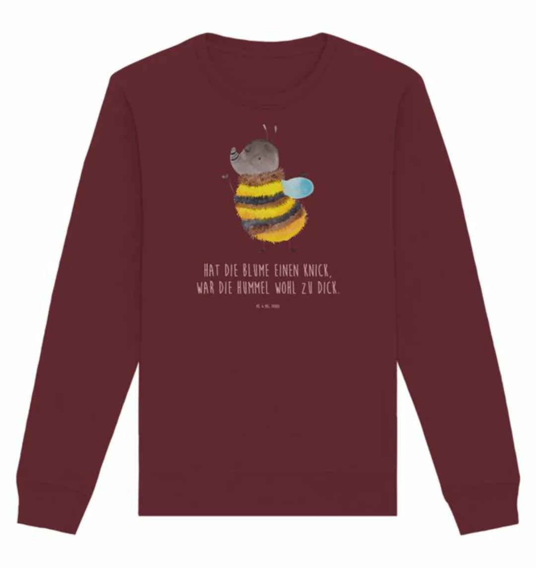 Mr. & Mrs. Panda Longpullover Größe L Hummel flauschig - Burgundy - Geschen günstig online kaufen