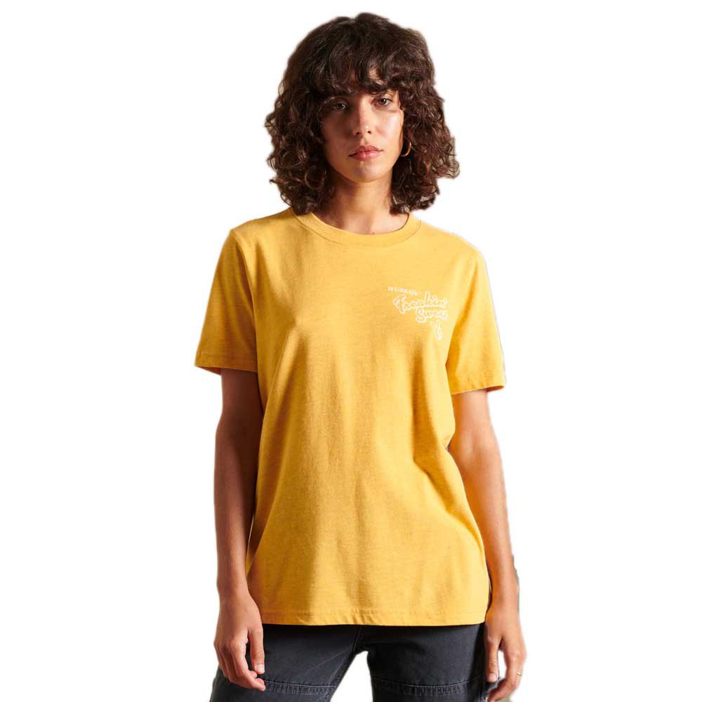 Superdry Heritage Mountain Kurzärmeliges T-shirt S Utah Gold Marl günstig online kaufen