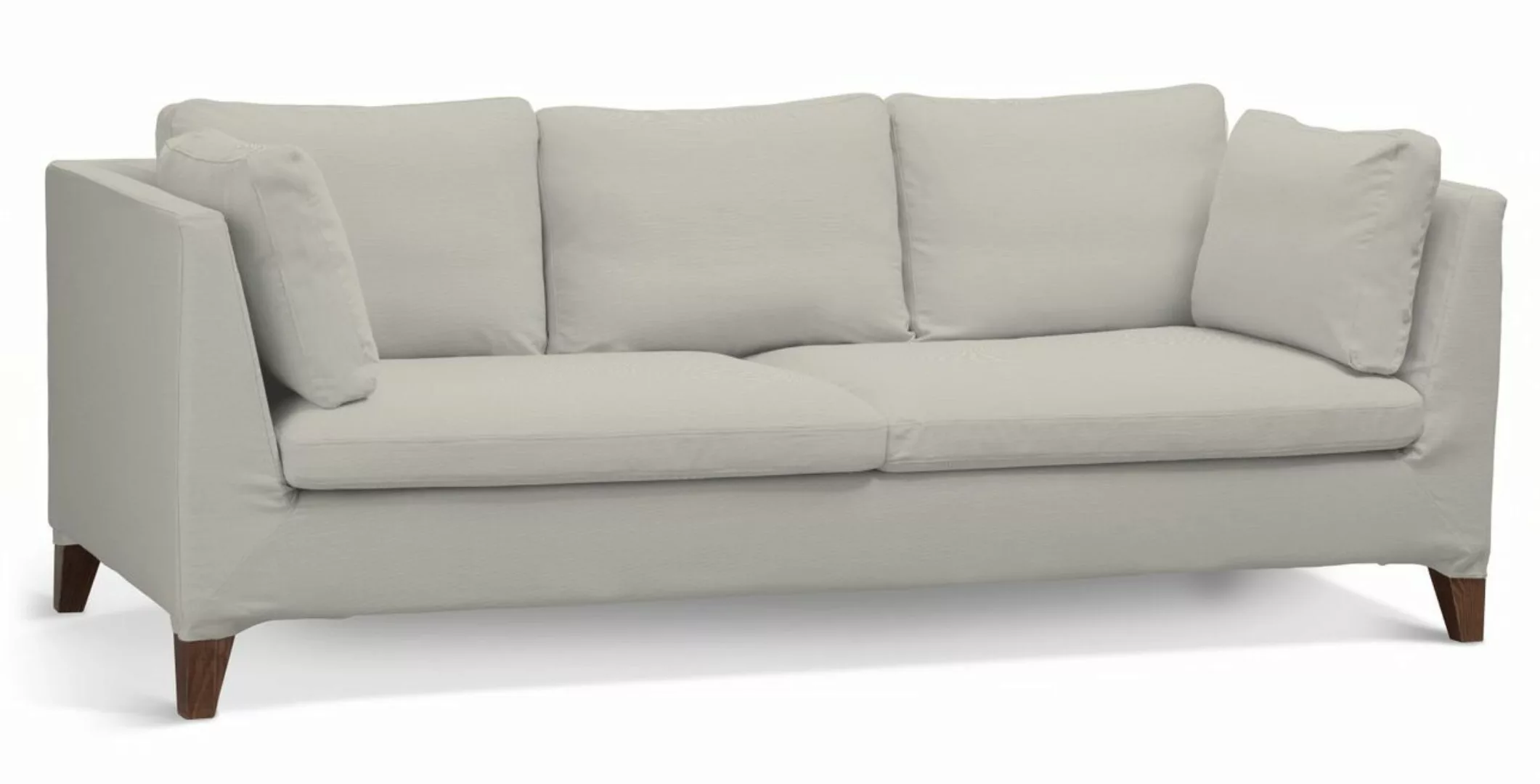 Bezug für Stockholm 3-Sitzer Sofa, hellgrau , Stockholm 3-Sitzer, Cotton Pa günstig online kaufen