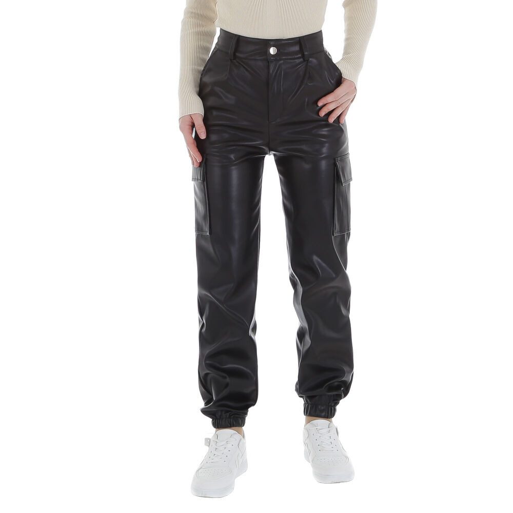 Ital-Design Lederimitathose Damen Freizeit (86365176) Stretch günstig online kaufen
