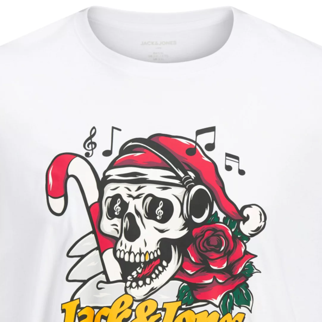 Jack&Jones T-Shirt mit Skull-Print günstig online kaufen