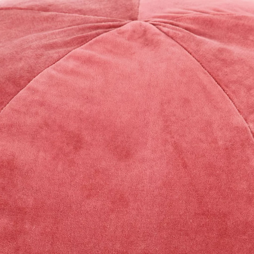 Pouf Baumwollsamt 50×35 Cm Rosa günstig online kaufen