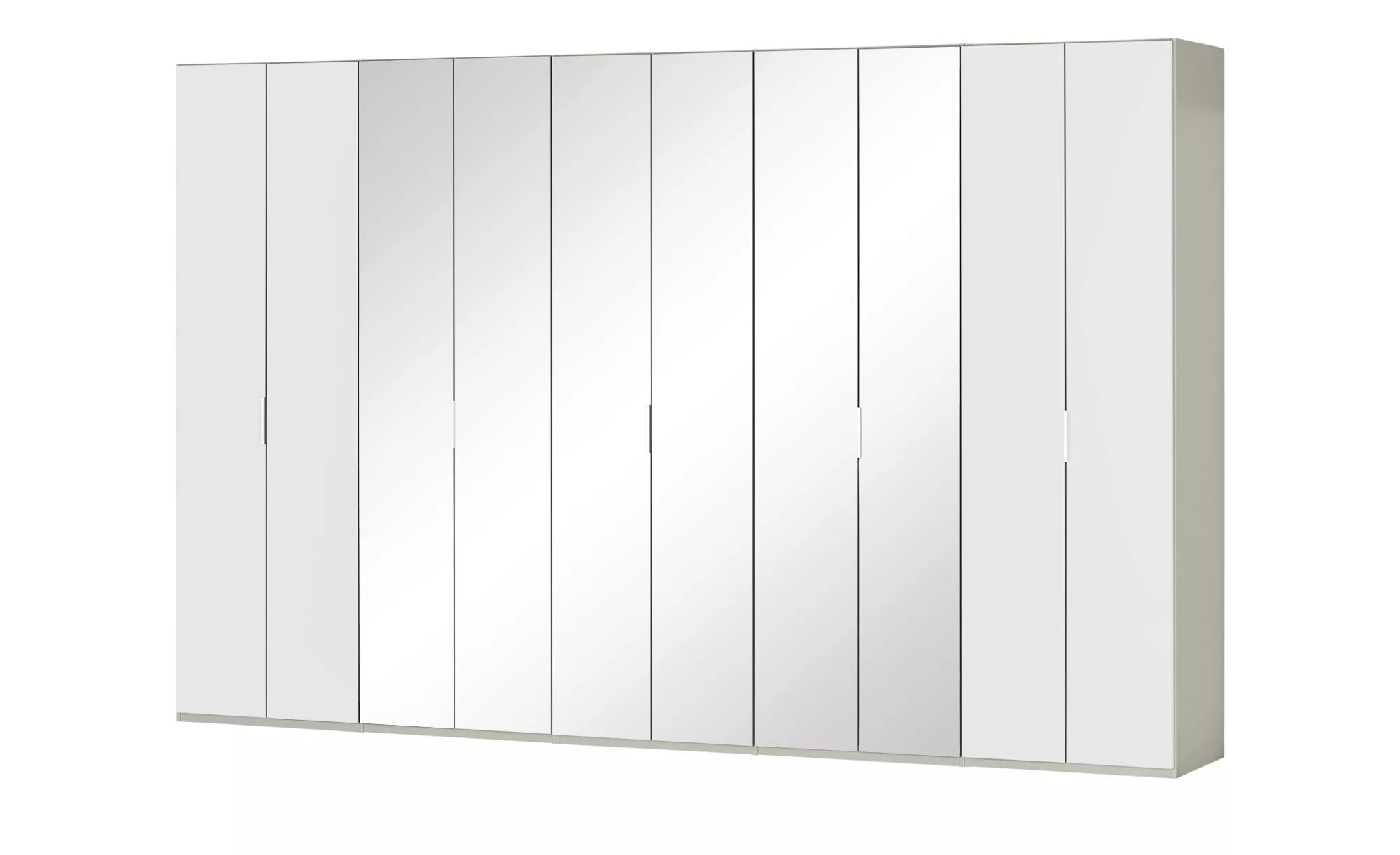 Wohnwert Falttürenschrank   Forum - grau - 375 cm - 216 cm - 58 cm - Schrän günstig online kaufen