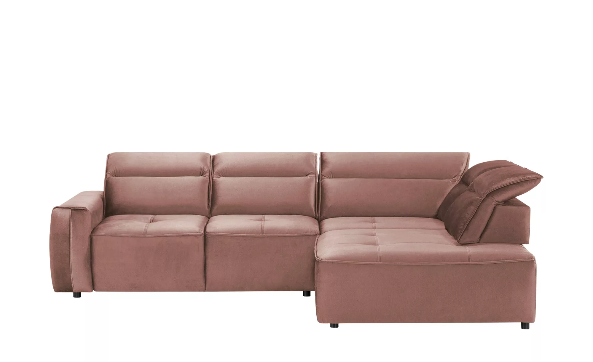 switch Ecksofa  Colombo - rosa/pink - 81 cm - Polstermöbel > Sofas > Ecksof günstig online kaufen