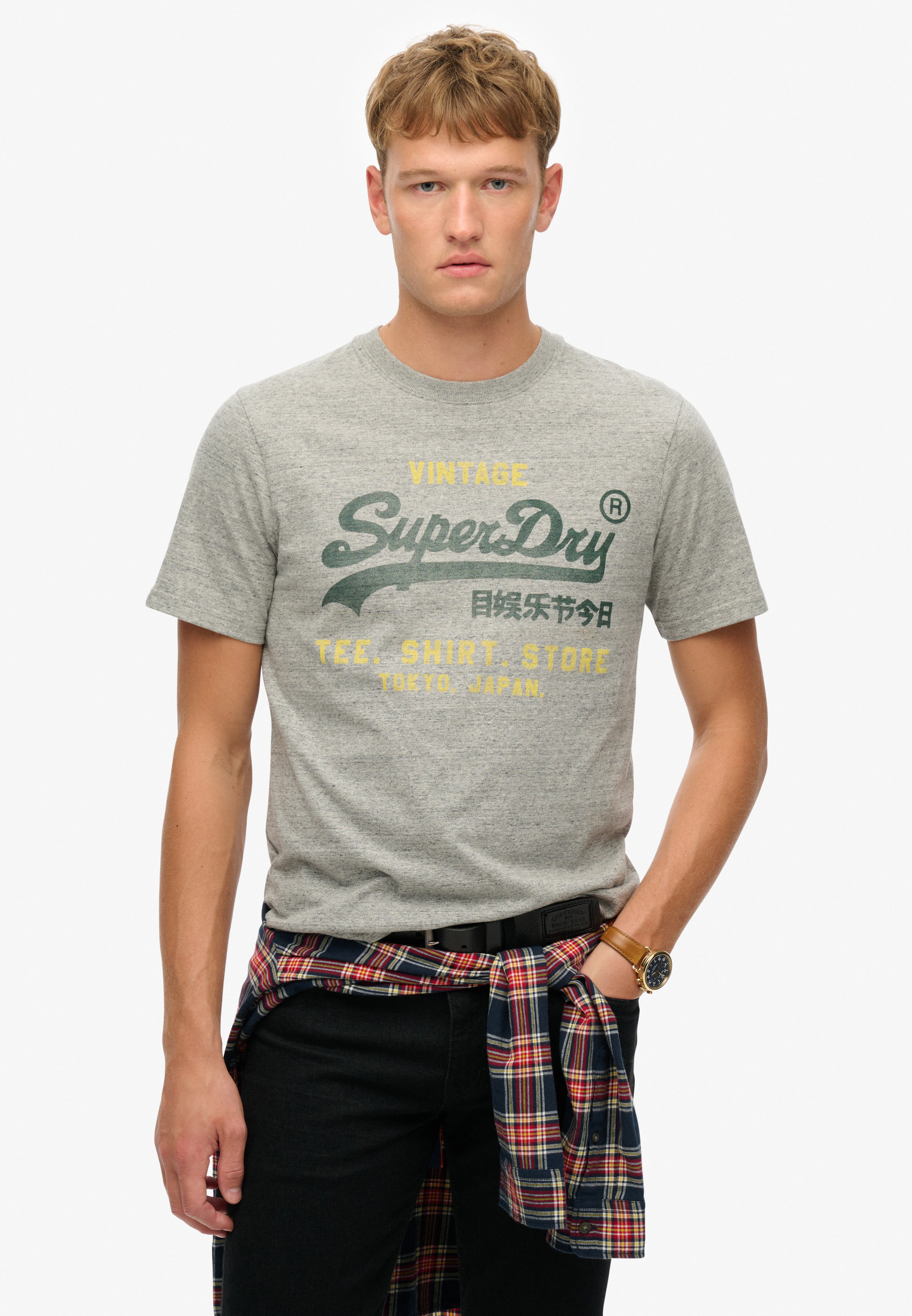 Superdry Rundhalsshirt "VL CLASSIC RELAXED TEE" günstig online kaufen