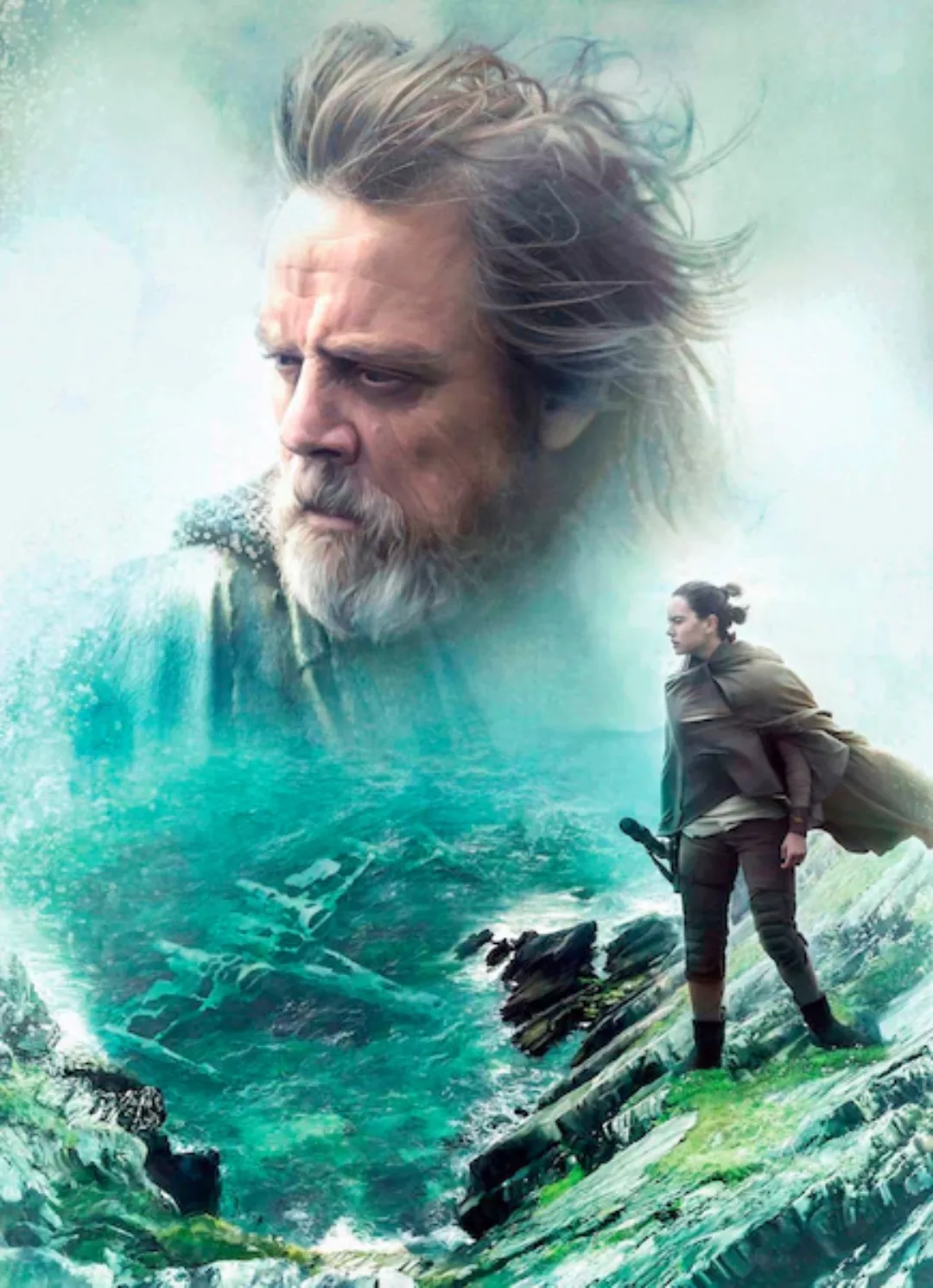 KOMAR Papier Fototapete - Star Wars  – The last Jedi - Größe 184 x 254 cm m günstig online kaufen