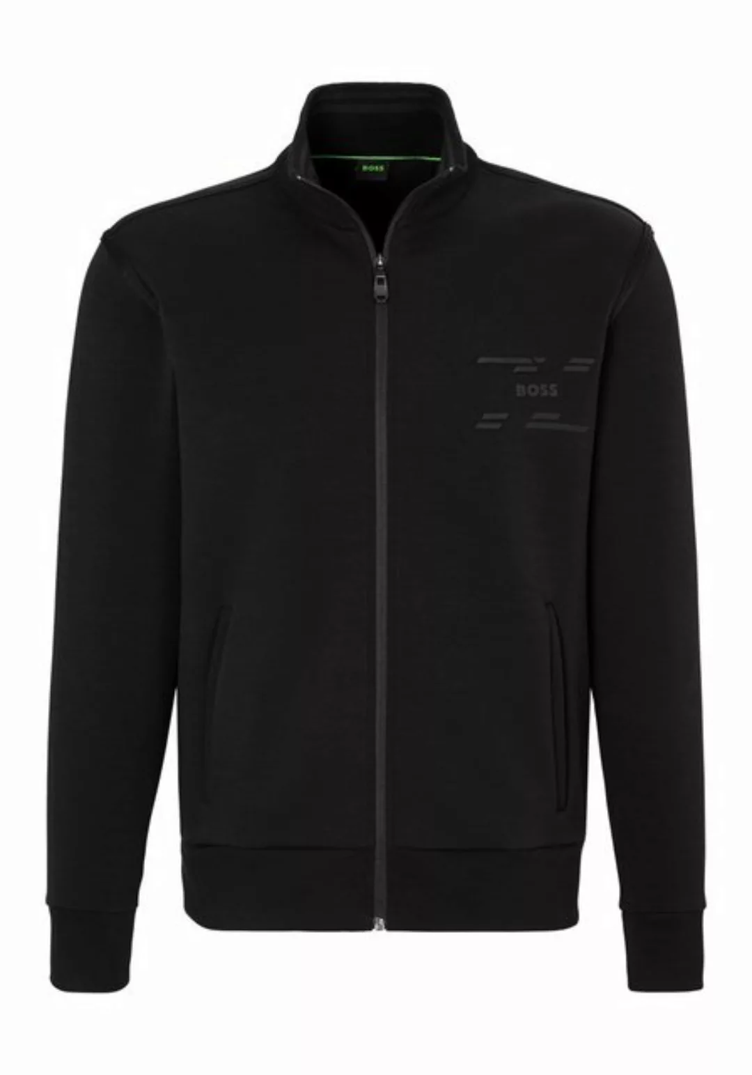 BOSS GREEN Sweatjacke Skaz Tape mit Stehkragen günstig online kaufen