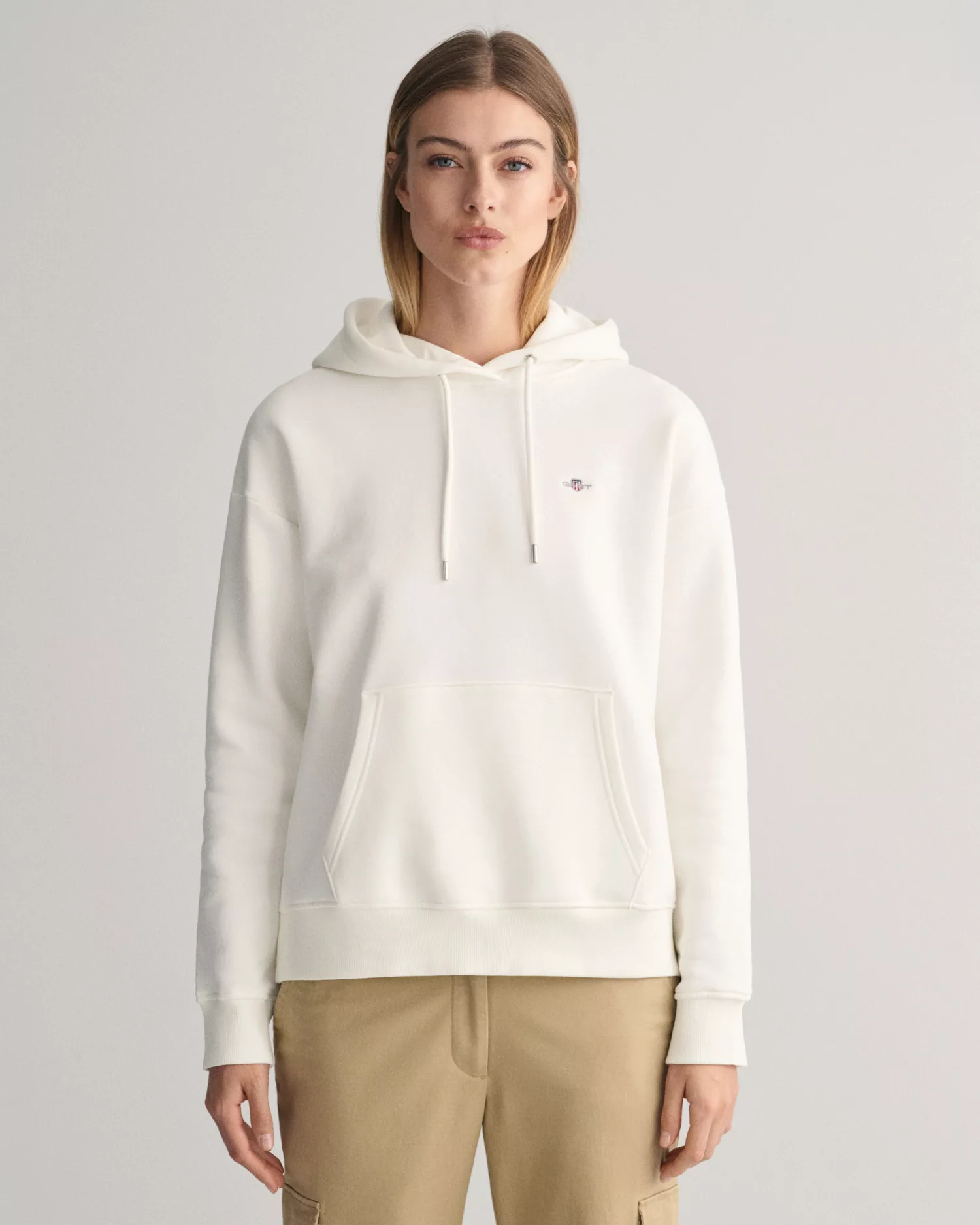 Gant Hoodie "SHIELD HOODIE", Grafische GANT-Stickerei auf der Brust günstig online kaufen