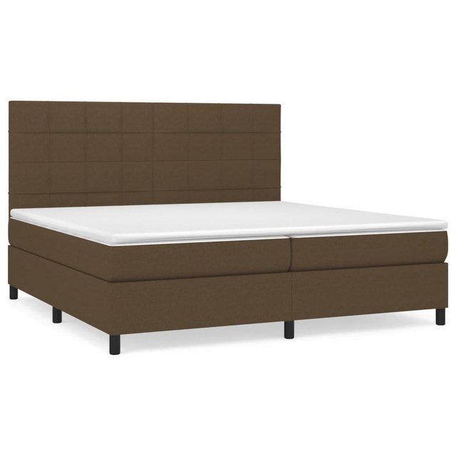 vidaXL Boxspringbett Bett Boxspringbett mit Matratze Stoff (200 x 200 cm, B günstig online kaufen