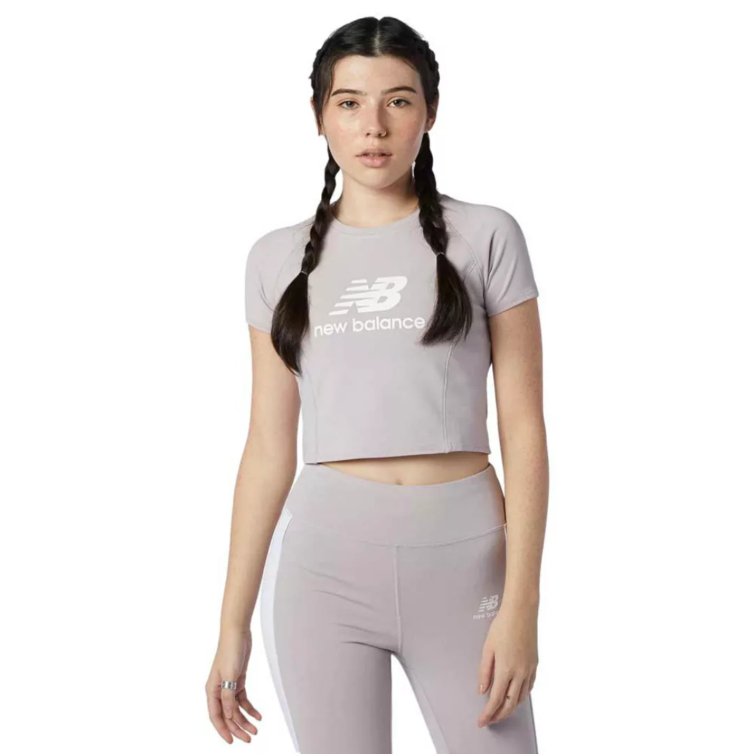 New Balance Athletics Podium Kurzarm T-shirt S Logwood günstig online kaufen