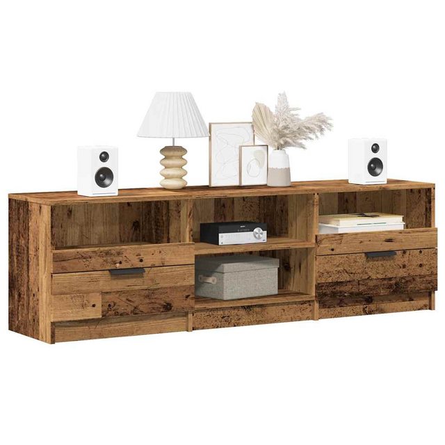 vidaXL Schrankmodule TV-Schrank Altholz-Optik 150x33,5x45 cm Holzwerkstoff günstig online kaufen