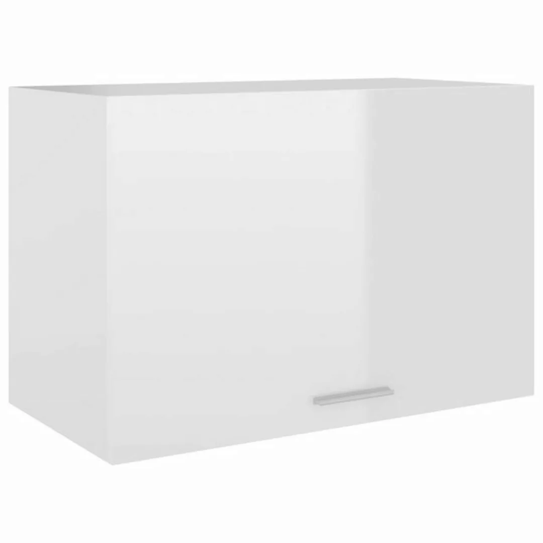 vidaXL Hängeschrank Hängeschrank Hochglanz-Weiß 60x31x40 cm Spanplatte günstig online kaufen