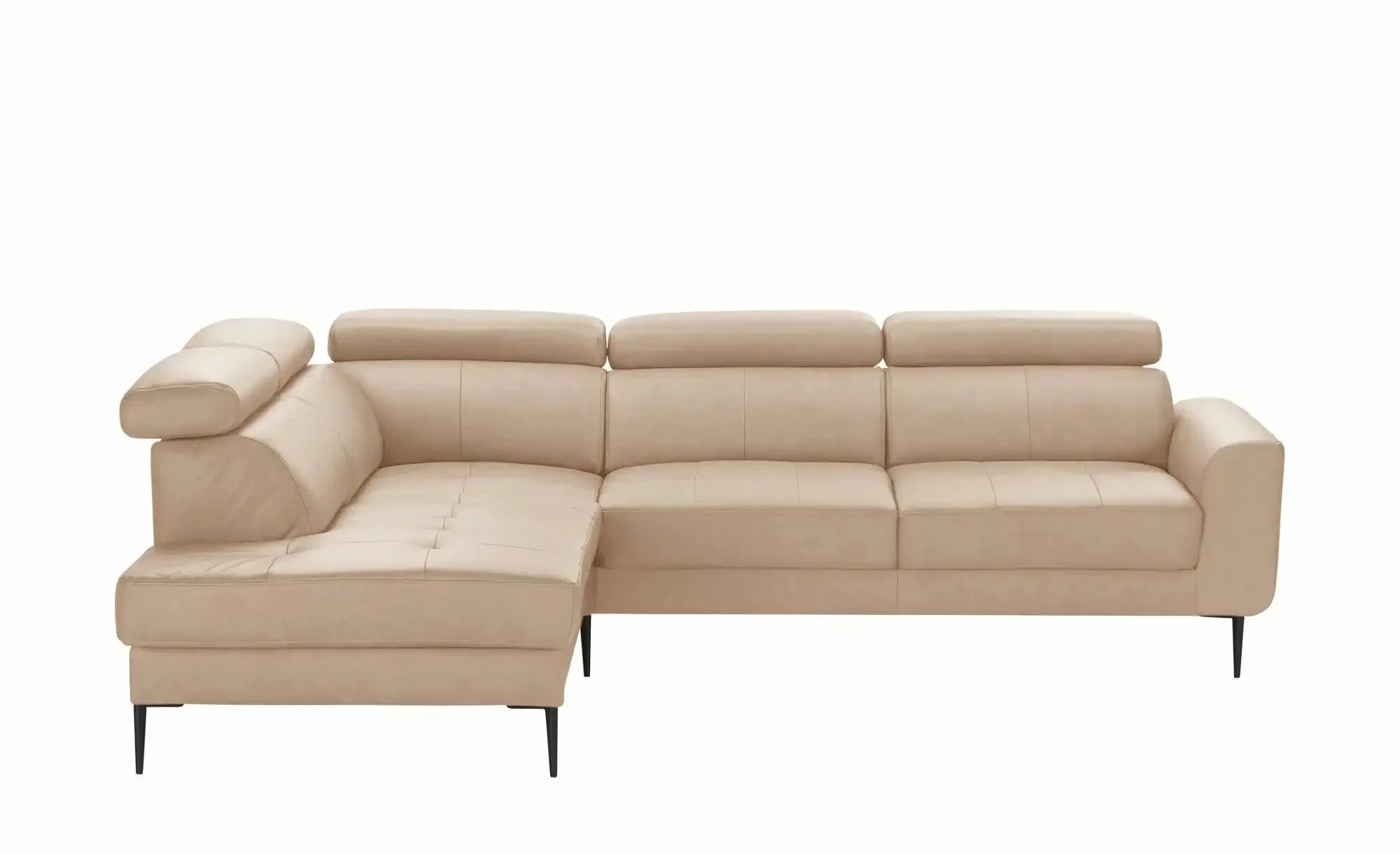 Max Schelling Ecksofa  Momentum ¦ beige ¦ Maße (cm): B: 262 H: 92 T: 213 Po günstig online kaufen