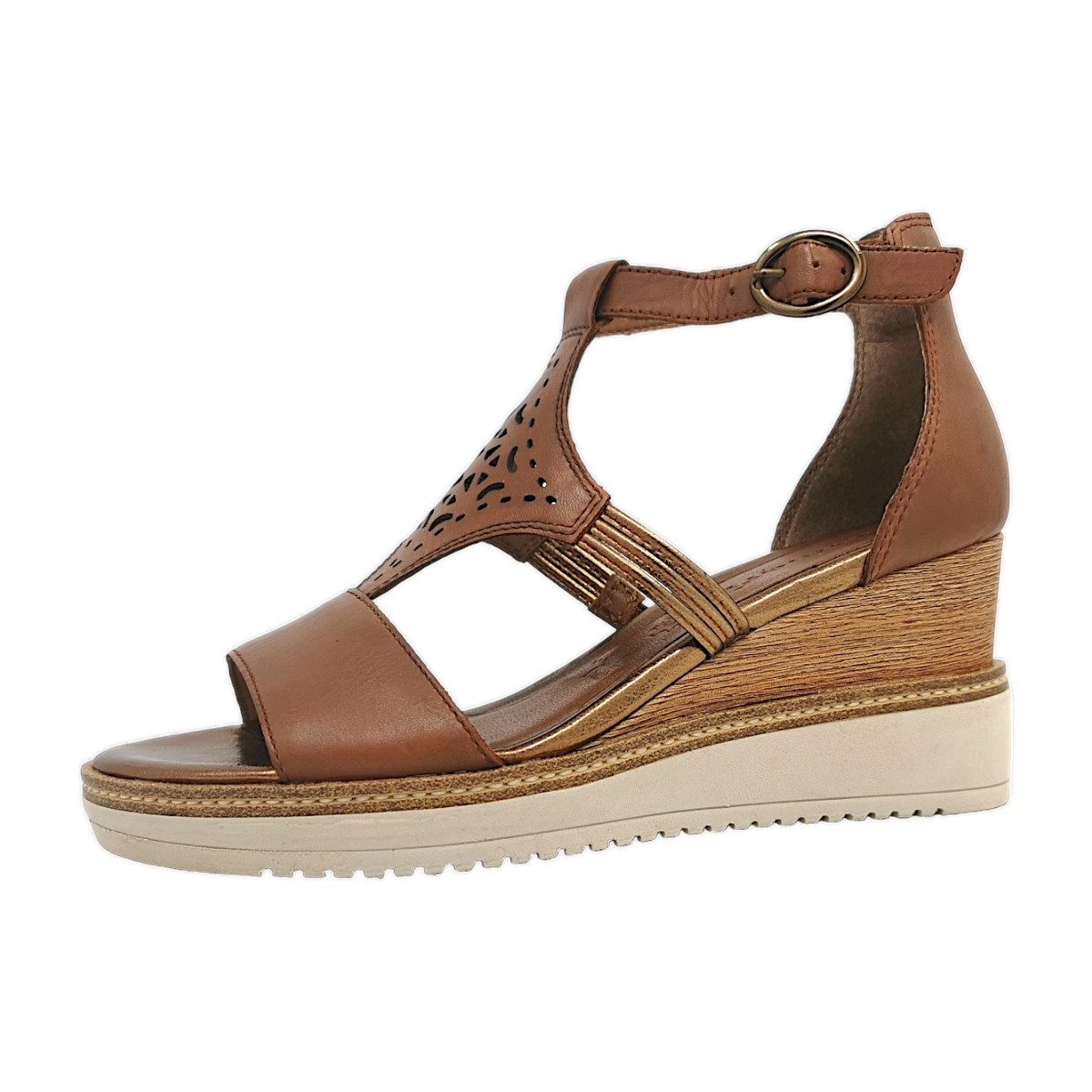 Tamaris Keilsandalette, Sommerschuh, Sandale, Keilabsatz, mit günstig online kaufen