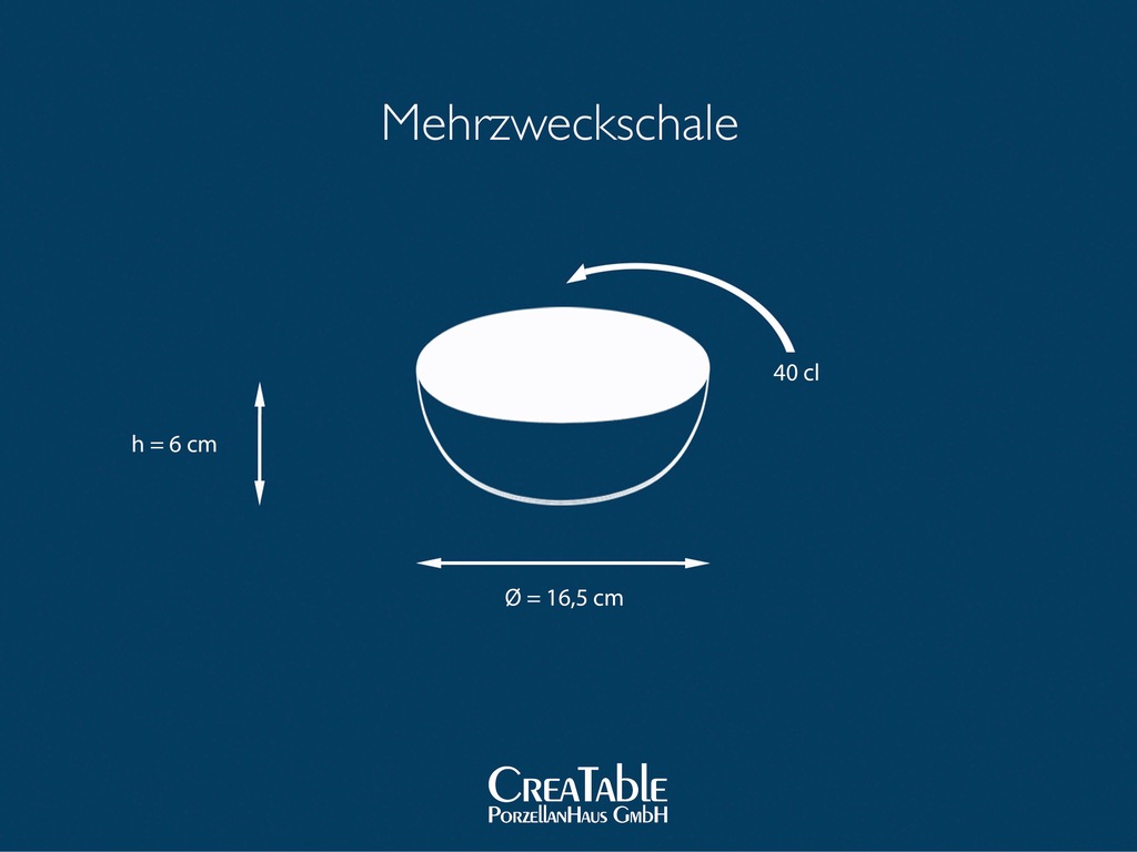 CreaTable Schalen-Set NATURE COLLECTION hellblau Steinzeug D: ca. 16,5 cm günstig online kaufen