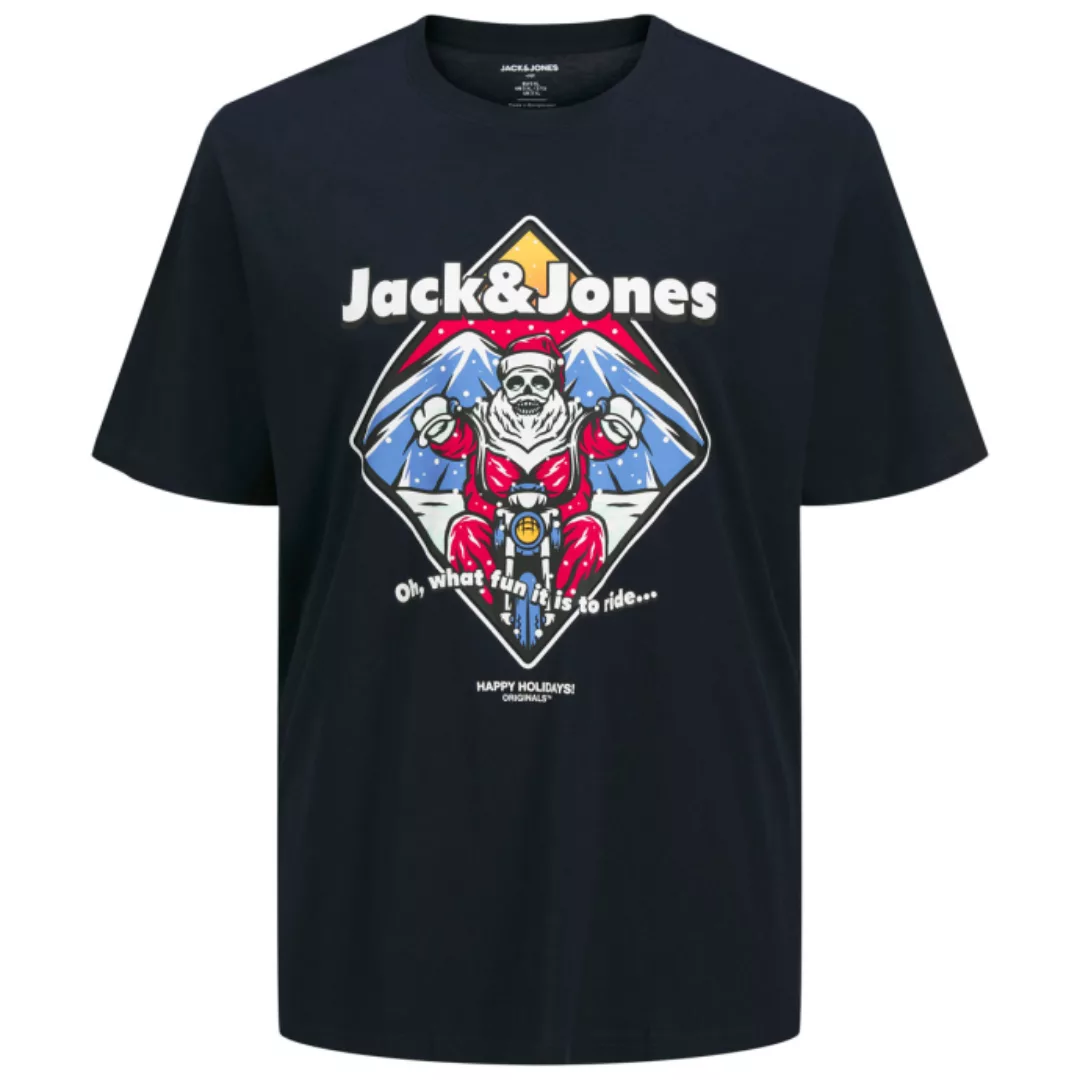 Jack & Jones Plus T-Shirt JJXMAS CHRISTMAS SKULL (1-tlg) günstig online kaufen